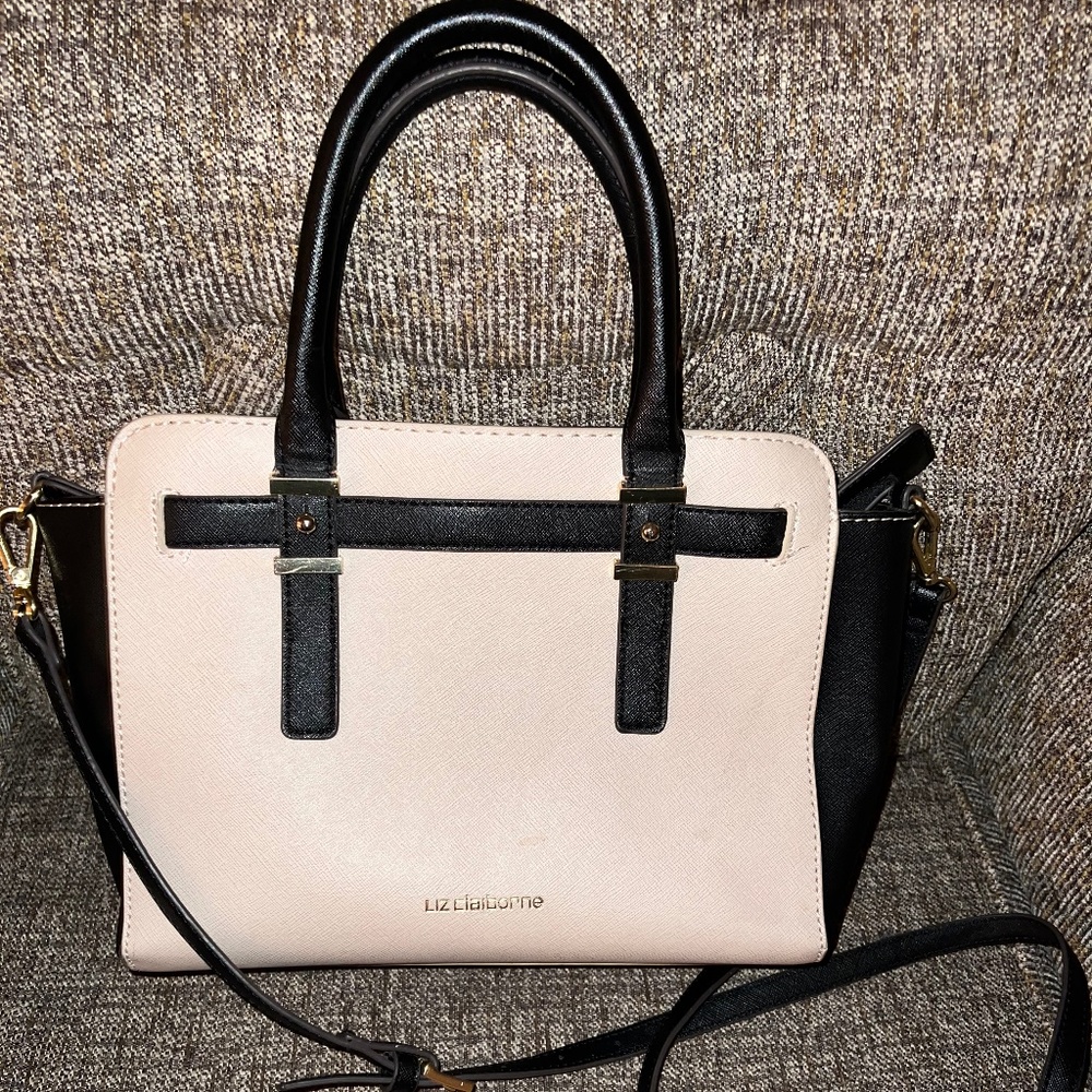 Liz Claiborne  Handbag with choice of handles or strap.